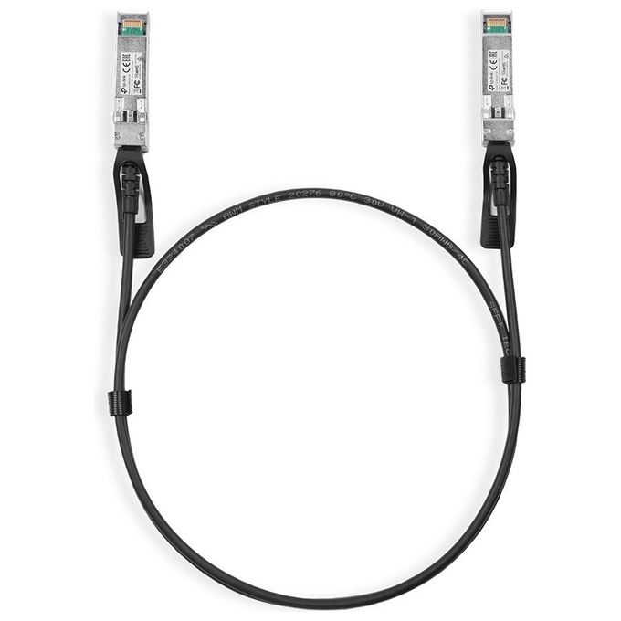 TP-Link TL-SM5220-1M Cavo a Fibre Ottiche SFP DAC Nero