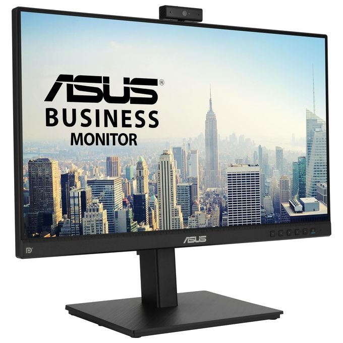 ASUS BE24EQSK Video Conferencing Monitor 23,8'' Full HD IPS Frameless, Webcam Full HD, Mic Array, Stereo Speakers, Design Ergonomico,HDMI,Eye Care,Filtro Luce Blu,Flicker Free,Montabile a parete