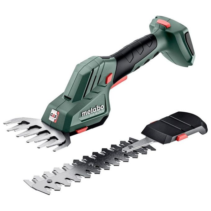 Metabo SGS 18 LTX Q Forbici per Erba e Cespugli a Batteria 11.5cm 12 V Ioni di Litio Verde