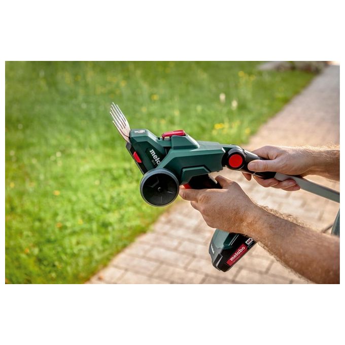Metabo SGS 18 LTX Q Forbici per Erba e Cespugli a Batteria 11.5cm 12 V Ioni di Litio Verde