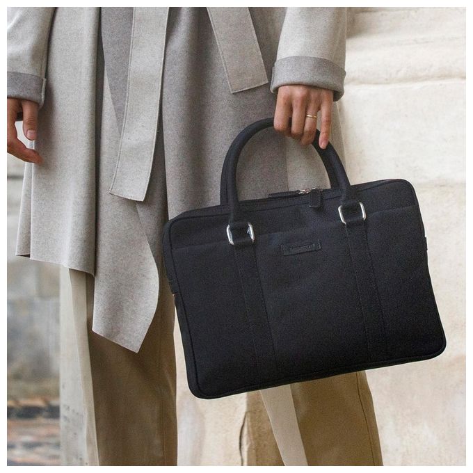 Dbramante 1928 Borsa Stelvio per Notebook 14'' Nylon Riciclato Nero