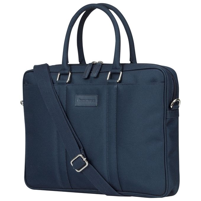 Dbramante 1928 Borsa Avenue per Notebook 15'' Nylon Riciclato Blu