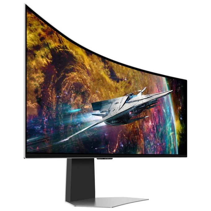 [ComeNuovo] Samsung Monitor Gaming Odyssey OLED G9 LS49CG950SUXEN  49'' Dual QHD Curvo,Risoluzione Dual QHD, Refresh Rate 240Hz, Tempo di Risposta 0,03ms, FreeSync Premium Pro e HDR True Black 400,Piattaforma Smart TV, Gaming Hub e Hub IoT
