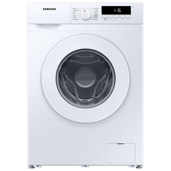 Samsung WW80T304MWW Serie 3000 Lavatrice Slim Carica Frontale Classe energetica D Capacita' di carico 8 Kg Centrifuga 1400 giri Motore Digital Inverter Profondita' 46,5 cm