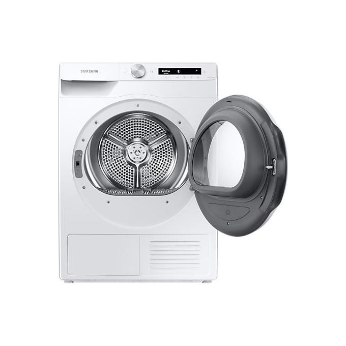 Samsung DV90T5240TW Asciugatrice a Pompa di Calore con AI Control e Capacita' di Carico di 9 Kg Classe Energetica A+++