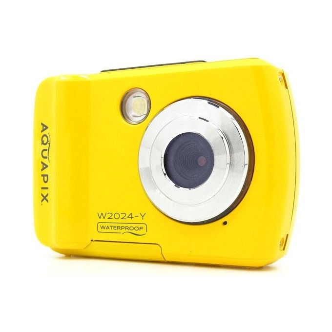 Easypix Fotocamera Subacquea W2024-I Splash Yellow 14MP Doppio Schermo Giallo