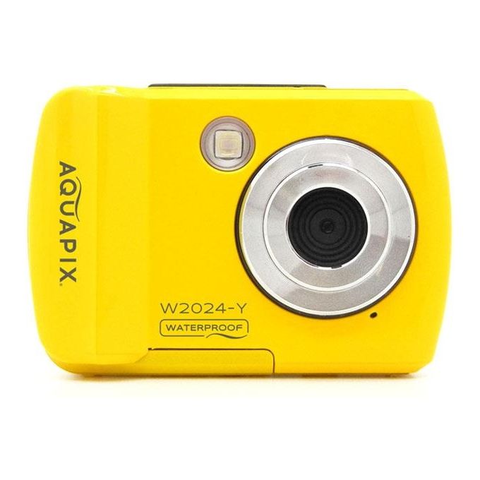 Easypix Fotocamera Subacquea W2024-I Splash Yellow 14MP Doppio Schermo Giallo