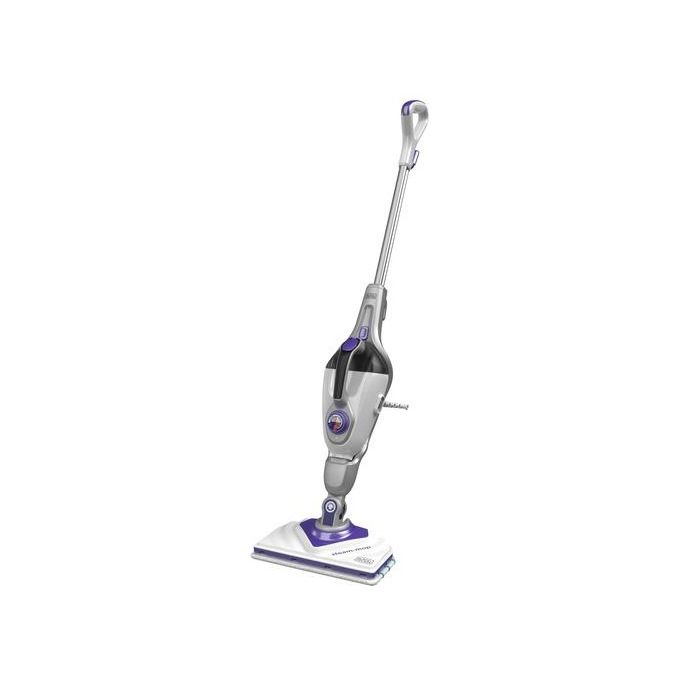 Black+Decker BHSM1615DSM Scopa a Vapore 1600W 17in1 Plus Guanto 500ml Steam