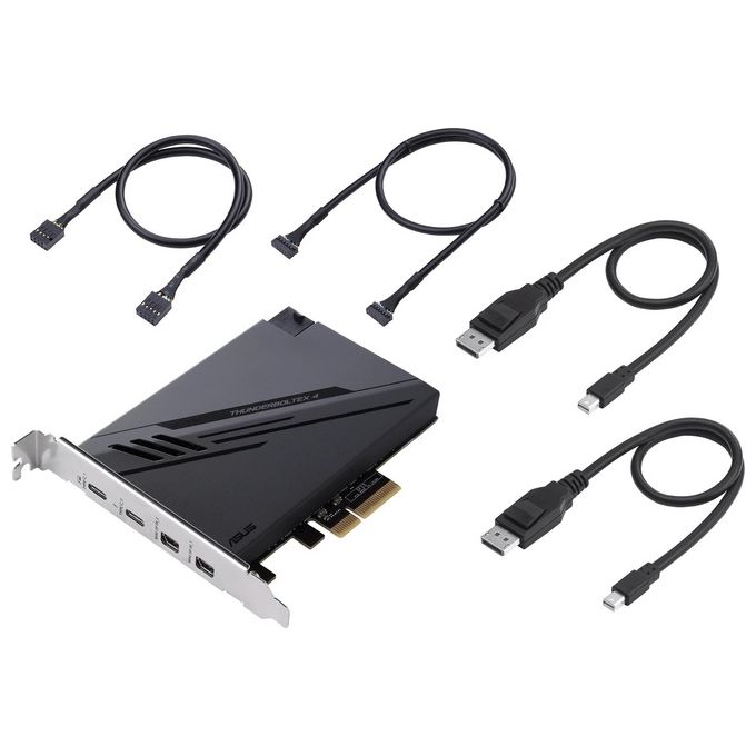 ASUS Thunderboltex 4 Scheda di Interfaccia e Adattatore Interno Mini Displayport Pcie Thunderbolt Usb 2.0 Usb 3.2 Gen 2