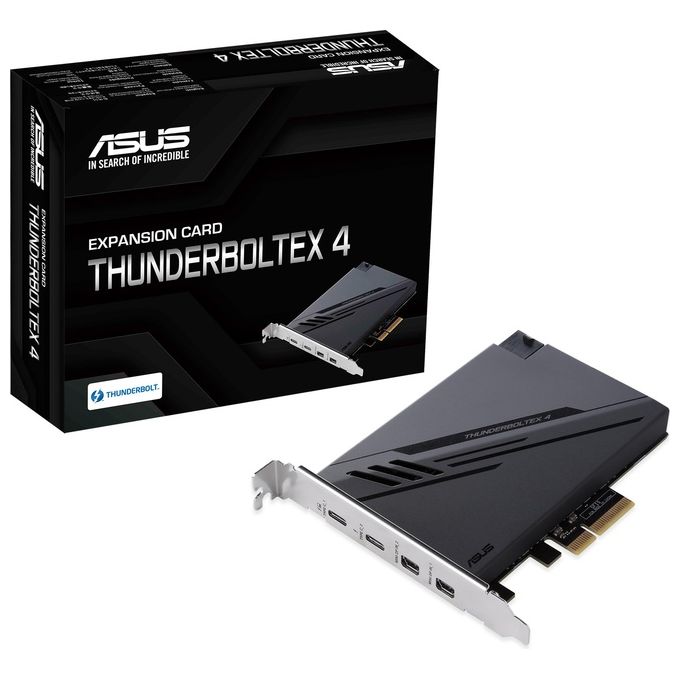 ASUS Thunderboltex 4 Scheda di Interfaccia e Adattatore Interno Mini Displayport Pcie Thunderbolt Usb 2.0 Usb 3.2 Gen 2