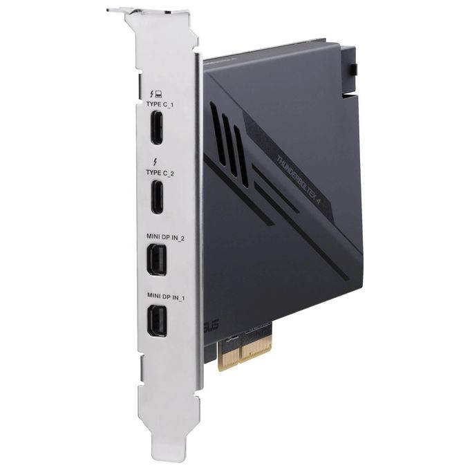 ASUS Thunderboltex 4 Scheda di Interfaccia e Adattatore Interno Mini Displayport Pcie Thunderbolt Usb 2.0 Usb 3.2 Gen 2