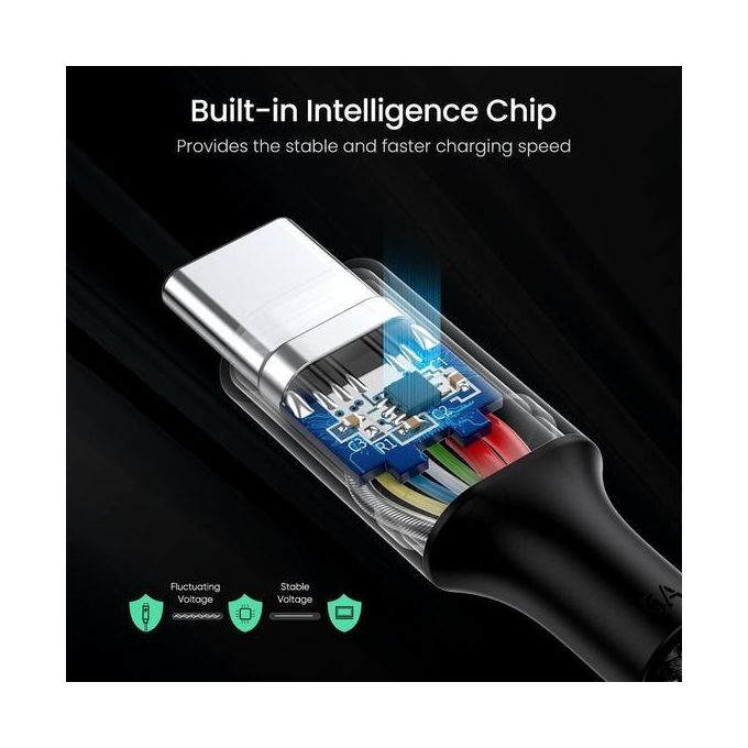 Ugreen Cavo USB 1mt USB C Nero