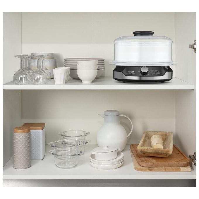 Tefal VC204810 Vaporiera Ultracompact 800W 9 Litri