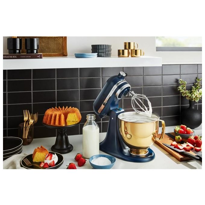 KitchenAid 5KSM175PSEIB Artisan Impastatrice Planetaria 300W 4,8 Litri Blu