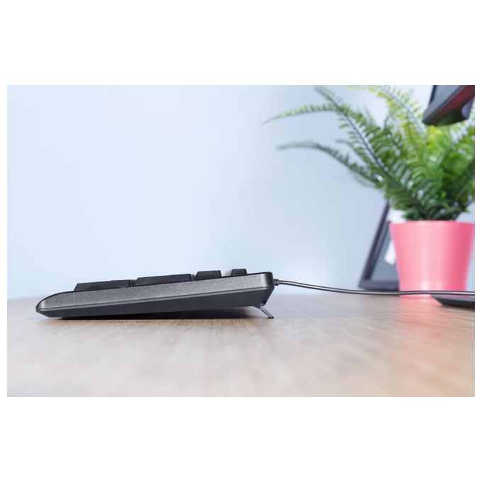 Trust Primo Keyboard Tastiera Integrale con Tasti Silenziosi e Design Resistente al Versamento di Liquidi