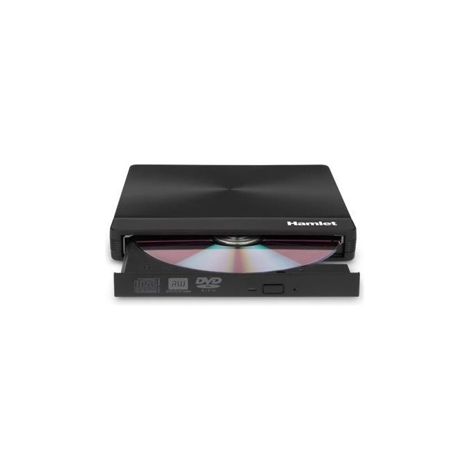 Hamlet XDVDSLIM3AC Masterizzatore Usb Type-C Usb-A 3.0