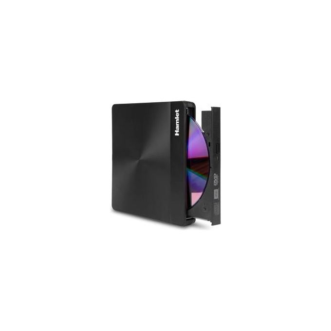 Hamlet XDVDSLIM3AC Masterizzatore Usb Type-C Usb-A 3.0