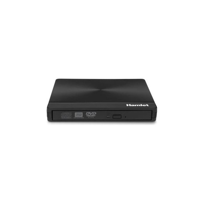 Hamlet XDVDSLIM3AC Masterizzatore Usb Type-C Usb-A 3.0