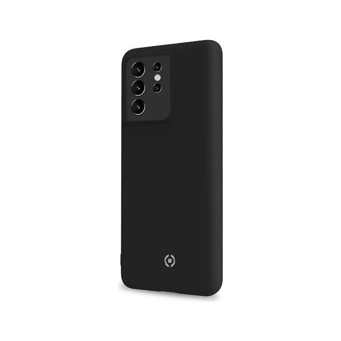 Celly Cromo Cover per Samsung Galaxy S21 Ultra Nero