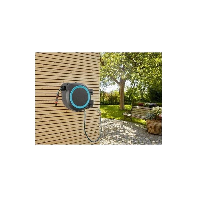 Gardena Avvolgitubo a Parete RollUp XL Turchese 35mt