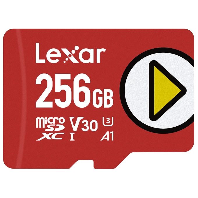 Lexar MicroSDXC Card 256Gb Play 1066x UHS-I U3 up to 150MB-s