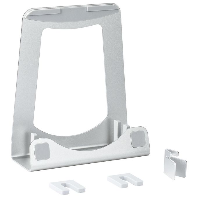 StarTech.com LTSTND2IN1 Supporto per Pc Portatile 2-in-1 Argento-Alluminio