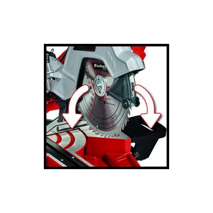 Einhell Troncatrice Radiale Te-Sm 254 Dual per Fai da Te Seghe a Nastro per Ferro e Metalli