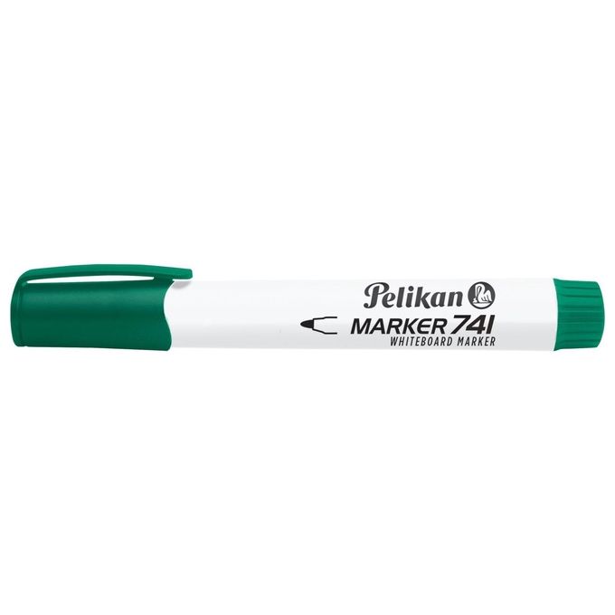 Pelikan Confezione 10 Whiteboard Marker 741 Verde