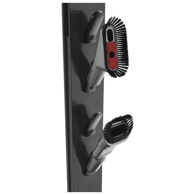 Xavax Supporto per Aspirapolvere a Batteria 29.5x22x128cm Nero