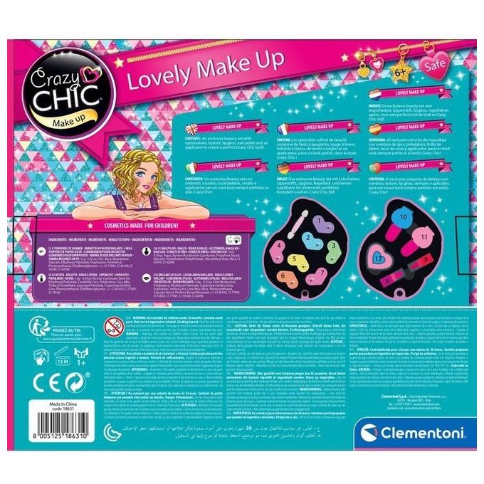 Clementoni Crazy Chic Lovely Unicorno Trousse
