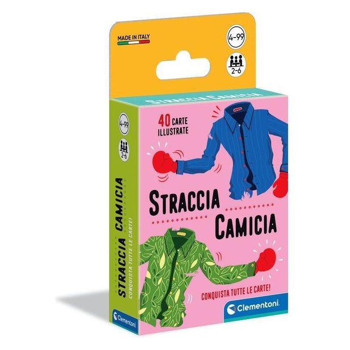 Clementoni Carte Straccia Camicia Carte da Gioco