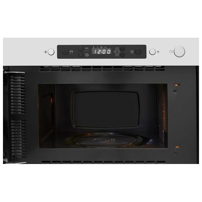 Whirlpool AMW 4990-IX Forno Microonde Capacita'22 Litri Potenza 750W Jet Defrost Cottura a vapore Nero-Acciaio Inossidabile