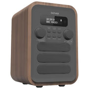 Denver DAB-48 Radio con Sintonizzatore FM e Bluetooth Grigio