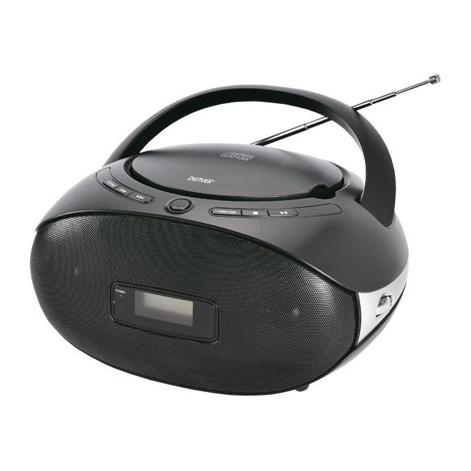 Denver TC-29 Stereo Lettore Cd Fm Radio Cd-R Cd-Rw Aux In Display Lcd con Maniglia Nero