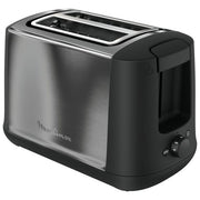 Moulinex SUBITO 4 LT340 Tostapane Nero-Inox