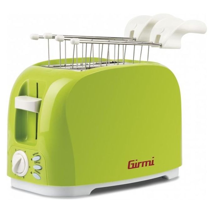 Girmi TP11 Tostapane 800W Verde