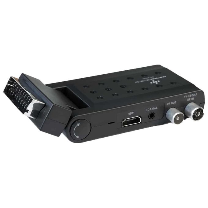 Diprogress DPT202SB Ricevitore Digitale Terrestre Scart Stick DVB-T2 H265-HEVC Main 10 con Telecomando Universale per Tv