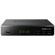 Diprogress DPT203HD Decoder Digitale Terrestre Dvb-T2 Hevc H265 10 Bit con Telecomando Universale 2 in 1