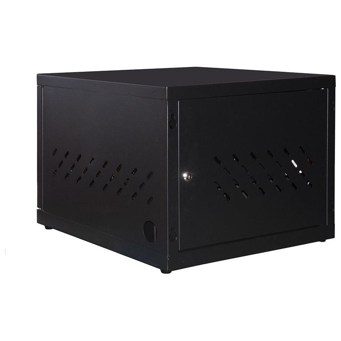 Link Armadio Alloggiamento 16 Notebook o Tablet Colore Nero con Tre Multiprese con 16 Porte Usb 5 Volt 3.4a e 8 Porte 220 Volt Universali Ita-Schuko