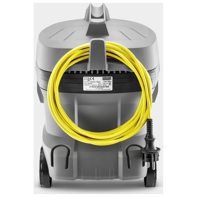 Kärcher T 11-1 Classic HEPA Aspirapolvere con Filtro 11 Litri Secco 850W