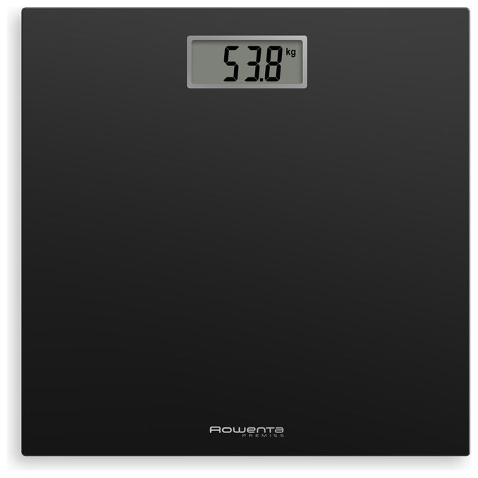 Rowenta Premiss BS1400 Bilancia Pesapersone Elettronica Quadrato Nero