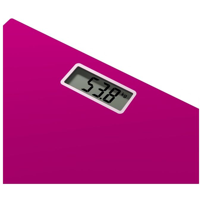 Rowenta Premiss BS1403 Quadrato Rosa Bilancia Pesapersone Elettronica