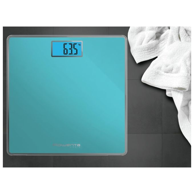 Rowenta Classic BS1503 Bilancia Pesapersone Elettronica Turchese