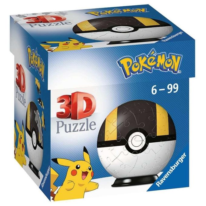 Ravensburger 3D Puzzleball Pokemon Hyperball Nera