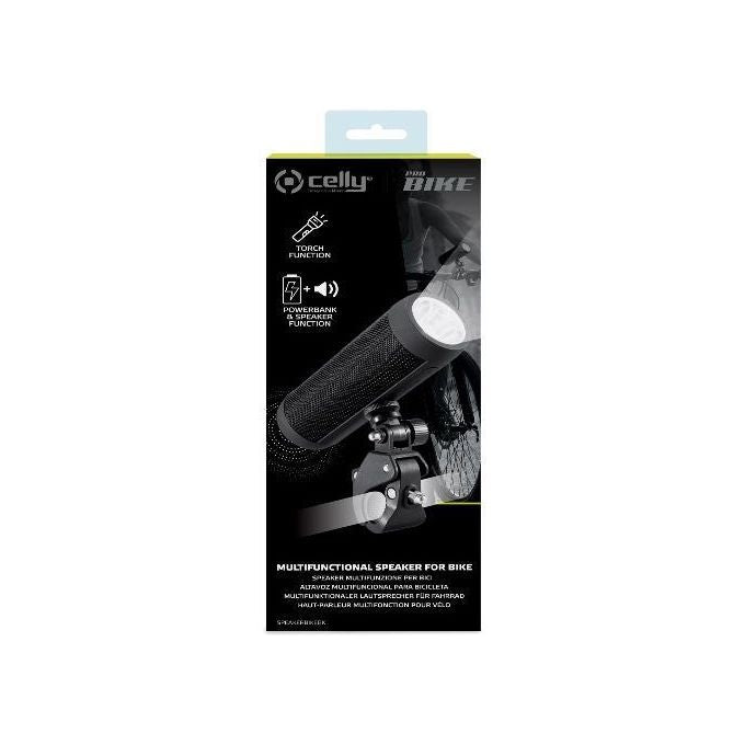 Celly Bike Speaker FlashLight