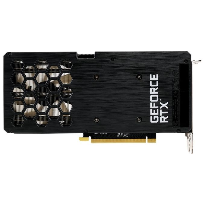 Palit GeForce RTX 3060 Dual 12GB GDDR6 scheda grafica 3584 Core 1320 MHz GPU 1777 MHz Boost Architettura Ampere 3 x DisplayPort HDMI Dual Fan con tecnologia 0-dB