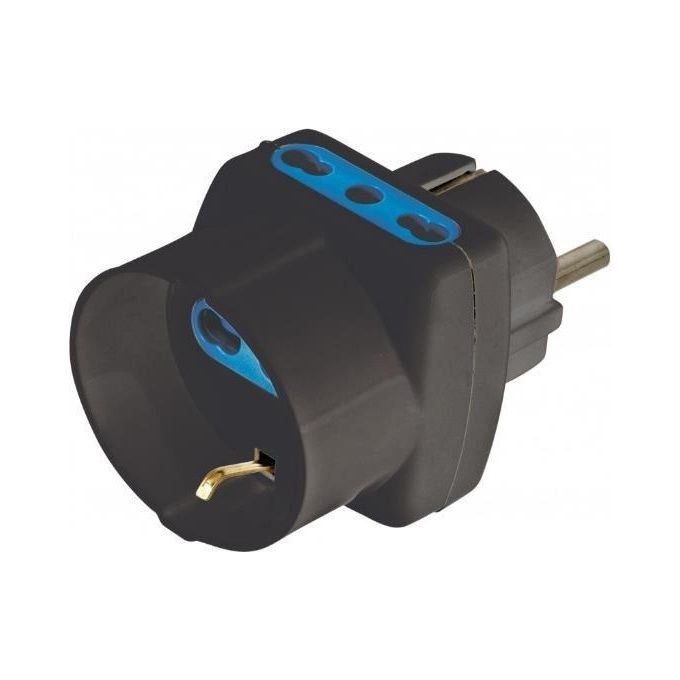 Redline Adattatore Triplo Shucko Nero