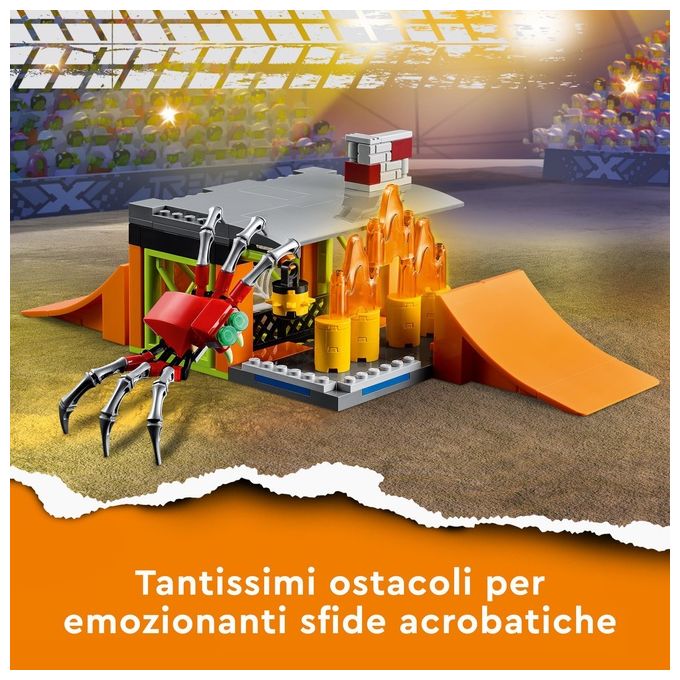 LEGO Giocattoli e Prima Infanzia LEGO City Stunt Park per avventure emozionanti e azione inarrestabile