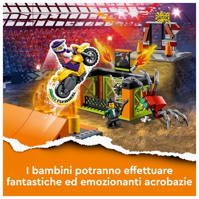 LEGO Giocattoli e Prima Infanzia LEGO City Stunt Park per avventure emozionanti e azione inarrestabile