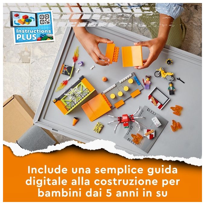 LEGO Giocattoli e Prima Infanzia LEGO City Stunt Park per avventure emozionanti e azione inarrestabile
